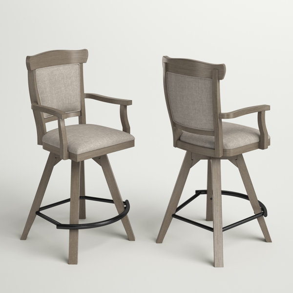 Three Posts™ Blissfield Swivel Bar & Counter Stool Wayfair